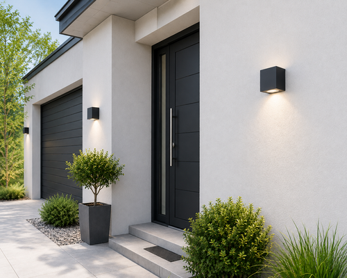 LED Außenwandleuchte – Moderne  Wandleuchte IP65