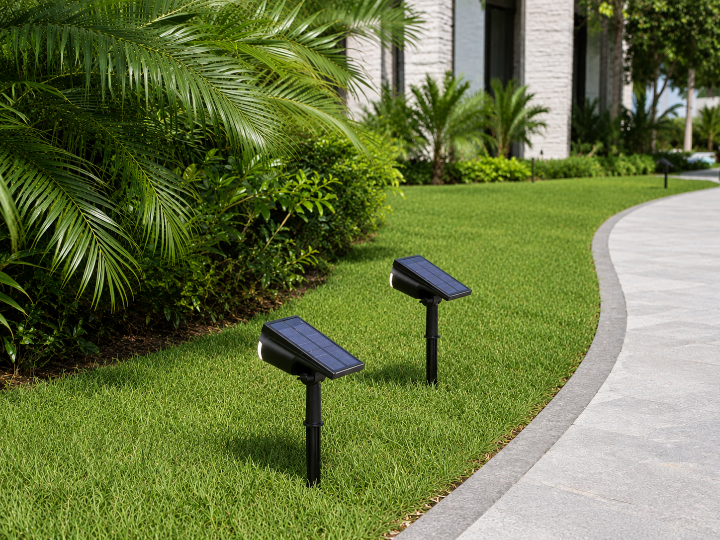 Solar LED Gartenspot – Wetterfeste Außenbeleuchtung für Garten & Terrasse
