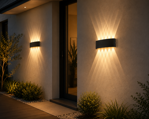 LED Außenwandleuchte – Wetterfest & Modern für Balkon, Terrasse und Haus