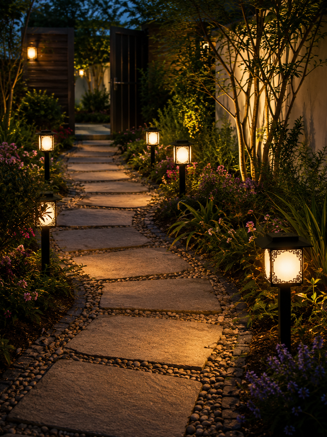 Solar Gartenleuchte – Wetterfeste LED-Wegeleuchte für Garten & Einfahrt